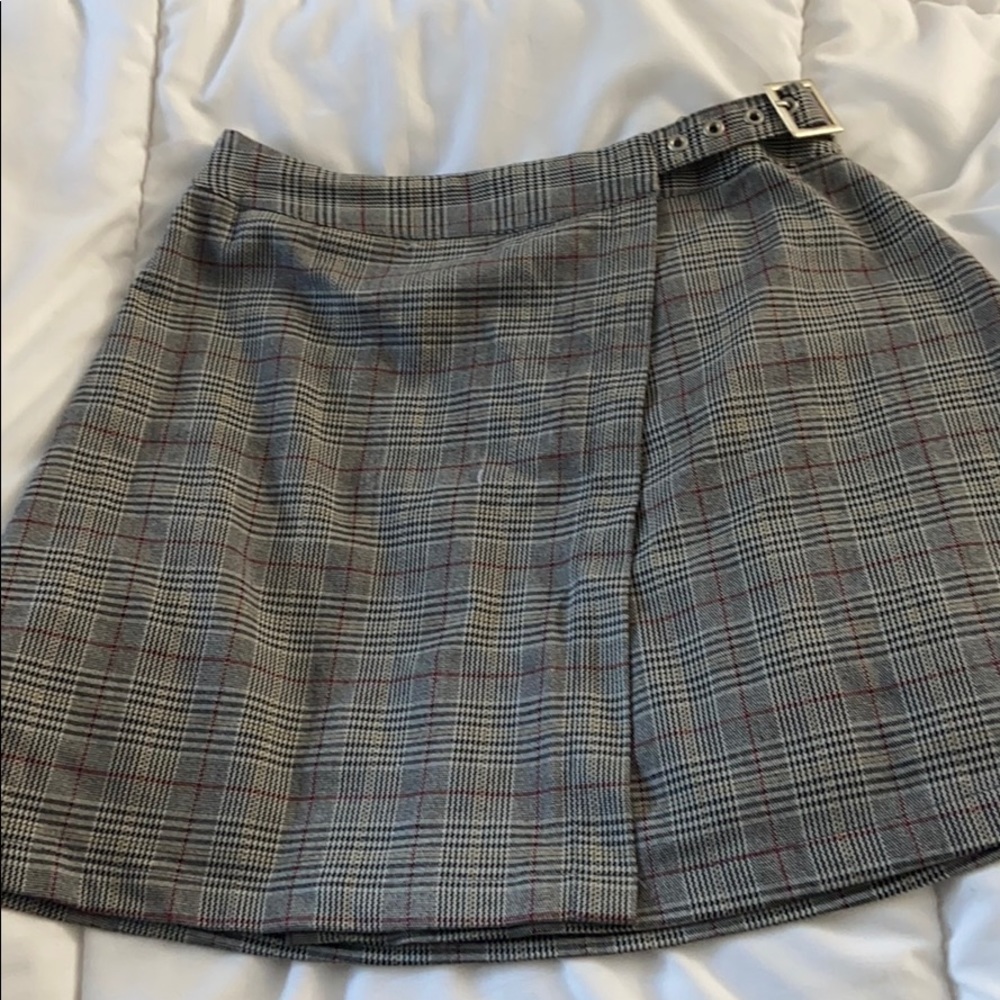 Brandy Melville Grey Emerson Skirt